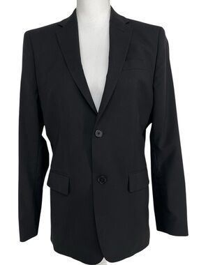 H&M / Black Blazer Suit Jacket / Size 36R / Business Casual Office Formal Goth